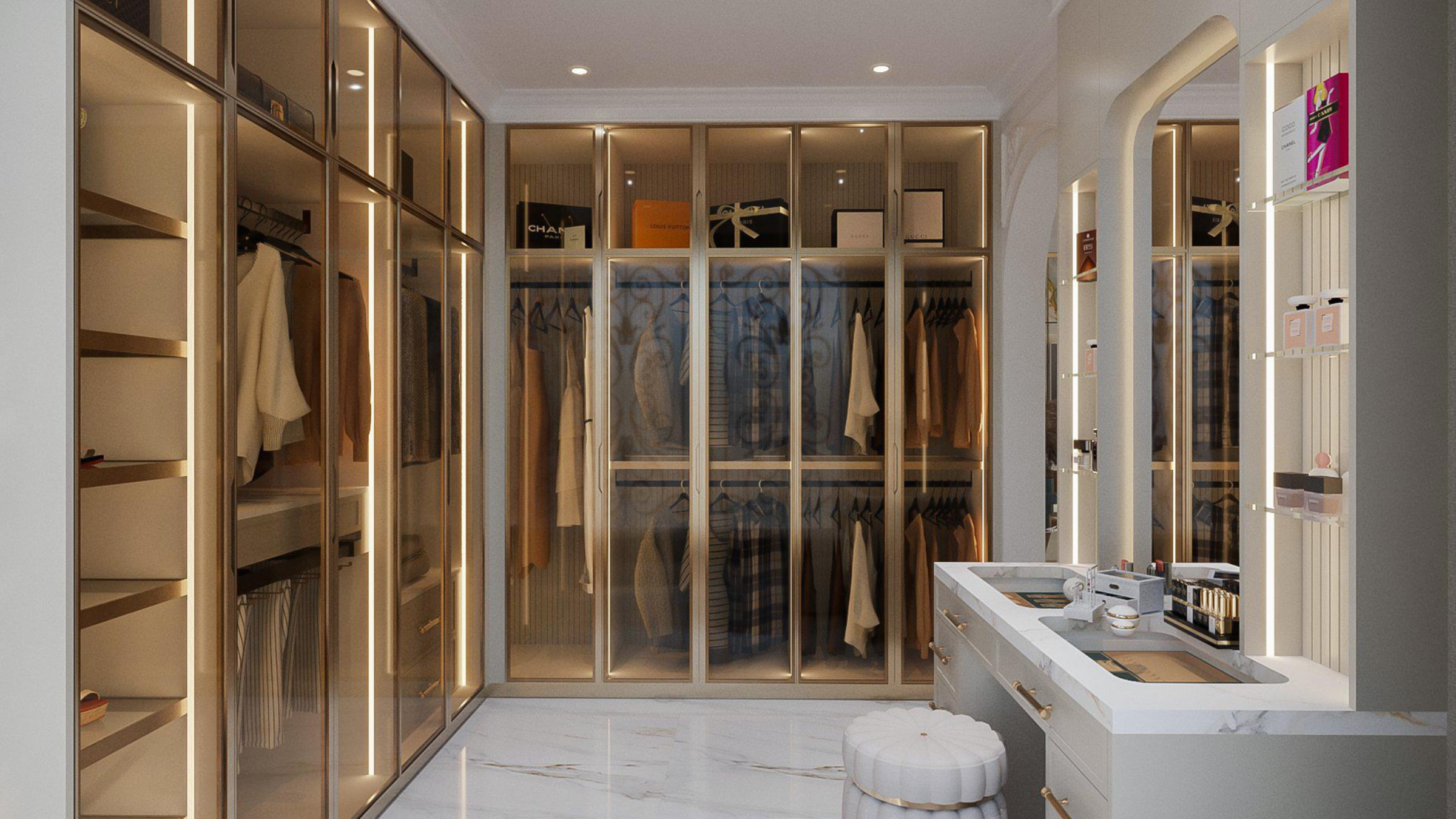 Wardrobe & Walk-In Closets