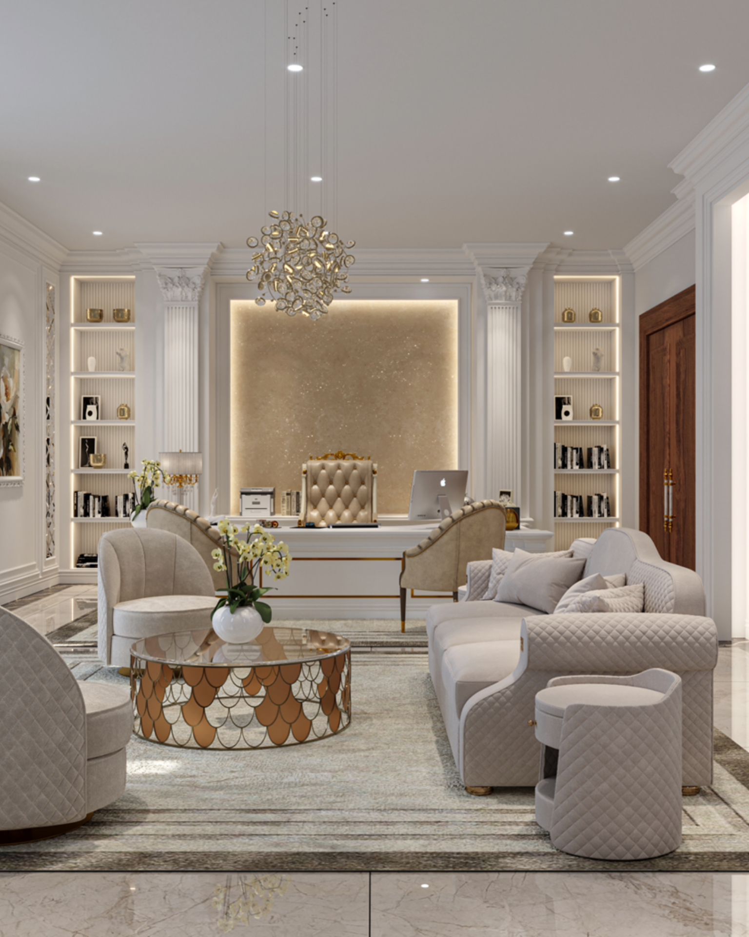Whole-House Villa Interior · Wide
